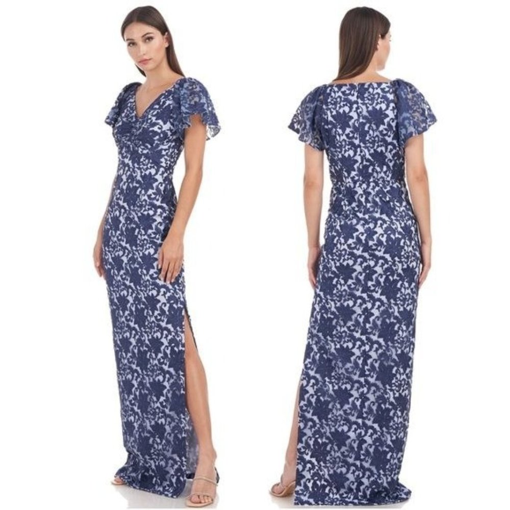 JS Collections Blue and White Mother of the bride/groom